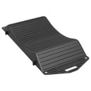 vidaXL Gumiabroncs Megtakarítók 2 db Fekete 44 x 20 x 4 cm PP