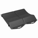 vidaXL Gumiabroncs Megtakarítók 4 db Fekete 44 x 20 x 4 cm PP