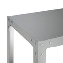 vidaXL Ültetőasztal 60 x 40 x 80 cm Horganyzott Acél Ezüst