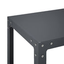vidaXL Ültetőasztal 100 x 50 x 80 cm Porszórt acél Antracitszürke