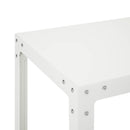 vidaXL Ültetőasztal 60 x 50 x 80 cm Porszórt acél Fehér