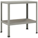 vidaXL Ültetőasztal 60 x 50 x 80 cm Időjárásálló Acél Rozsdás