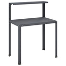 vidaXL Ültetőasztal 100 x 50 x 104 cm Porszórt acél Antracitszürke
