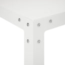 vidaXL Ültetőasztal 60 x 50 x 104 cm Porszórt acél Fehér