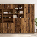 vidaXL Magasfiú Antik Fa 70 x 42,5 x 185 cm Szerelt Fa