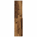 vidaXL Könyvszekrény Antik fa 30 x 42.4 x 185.2 cm