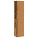 vidaXL Széf Antik Fa 40 x 41 x 185 cm Szerelt Fa