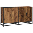 vidaXL Széf Antik Fa 134 x 35 x 76 cm Szerelt Fa