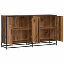vidaXL Széf Antik Fa 134 x 35 x 76 cm Szerelt Fa