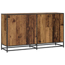 vidaXL Széf Antik Fa 134 x 35 x 76 cm Szerelt Fa