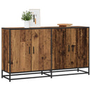 vidaXL Széf Antik Fa 134 x 35 x 76 cm Szerelt Fa