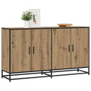 vidaXL Széf Kézműves Tölgy 134 x 35 x 76 cm Szerelt Fa