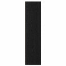 vidaXL Ruhásszekrény polcokkal Fekete tölgy 100 x 50 x 200 cm Faanyag