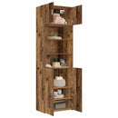 vidaXL Polcos tárolószekrény Antik Fa 70 x 42,5 x 225 cm Szerelt Fa