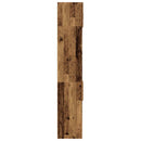 vidaXL Polcos tárolószekrény Antik Fa 70 x 42,5 x 225 cm Szerelt Fa