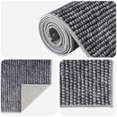 vidaXL Szőnyeg Antracitszürke 100 x 300 cm 100% poliészter 3 mm