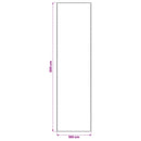 vidaXL Szőnyeg Antracitszürke 100 x 300 cm 100% poliészter 3 mm