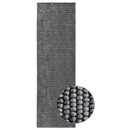 vidaXL Szőnyeg Antracitszürke 100 x 300 cm 100% poliészter 3 mm
