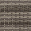 vidaXL Kanapé Szett 5 db Szürke és sötétszürke Poli rattan és acél
