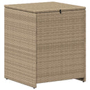 vidaXL Kanapé Szett 8 db Beige és Krémszínű Poli rattan és acél