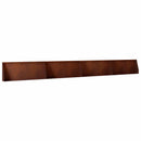 vidaXL Támfal 4 db 100 x 12 x 40 cm Időjárásálló Acél Rozsdás