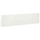 vidaXL Támfal 4 db 80 x 12 x 50 cm Acél Fehér