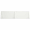 vidaXL Támfal 4 db 80 x 12 x 50 cm Acél Fehér