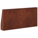 vidaXL Támfal 6 db 40 x 12 x 30 cm Időjárásálló Acél Rozsdás