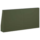 vidaXL Támfal 6 db 40 x 12 x 50 cm Acél Olajzöld