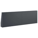 vidaXL Támfal 6 db 60 x 12 x 40 cm Acél Antracitszürke