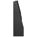 vidaXL Támfal 6 db 60 x 12 x 50 cm Acél Fekete