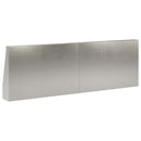 vidaXL Támfal 6 db 60 x 12 x 50 cm Rozsdamentes Acél Ezüst