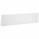 vidaXL Támfal 6 db 80 x 12 x 40 cm Acél Fehér