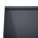 vidaXL Támfal 6 db 80 x 12 x 40 cm Acél Antracitszürke