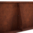 vidaXL Támfal 6 db 80 x 12 x 40 cm Időjárásálló Acél Rozsdás