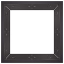 vidaXL Támfal 4 db 100 x 100 x 30 cm Acél Fekete