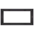 vidaXL Támfal 6 db 200 x 100 x 30 cm Acél Fekete