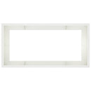 vidaXL Támfal 6 db 200 x 100 x 30 cm Acél Fehér