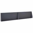 vidaXL Támfal 6 db 200 x 100 x 30 cm Acél Antracitszürke