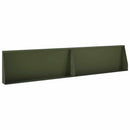 vidaXL Támfal 6 db 200 x 100 x 30 cm Acél Olajzöld
