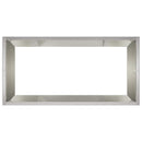 vidaXL Támfal 6 db 200 x 100 x 30 cm Rozsdamentes Acél Ezüst