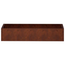 vidaXL Támfal 6 db 200 x 100 x 30 cm Időjárásálló Acél Rozsdás