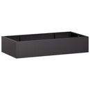 vidaXL Támfal 6 db 200 x 100 x 40 cm Acél Fekete