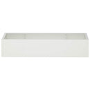 vidaXL Támfal 6 db 200 x 100 x 40 cm Acél Fehér