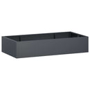 vidaXL Támfal 6 db 200 x 100 x 50 cm Acél Antracitszürke