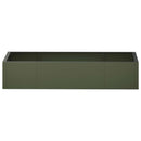 vidaXL Támfal 6 db 200 x 100 x 50 cm Acél Olajzöld