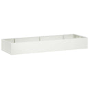 vidaXL Támfal 8 db 300 x 100 x 30 cm Acél Fehér