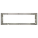 vidaXL Támfal 8 db 300 x 100 x 30 cm Rozsdamentes Acél Ezüst