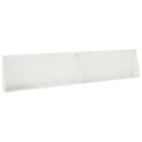 vidaXL Támfal 8 db 300 x 100 x 40 cm Acél Fehér