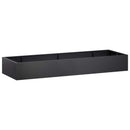 vidaXL Támfal 8 db 300 x 100 x 50 cm Acél Fekete